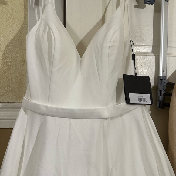 (43) ❤️ BNWT MAC DUGGAL CLASSIC A-LINE V-NECK BALLGOWN #48855 - Picture 5 of 11